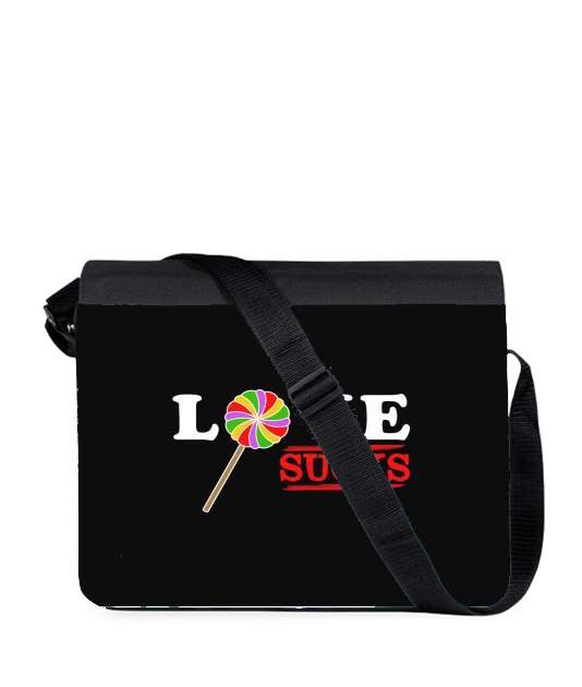 Sac bandoulière - besace pour Love Sucks