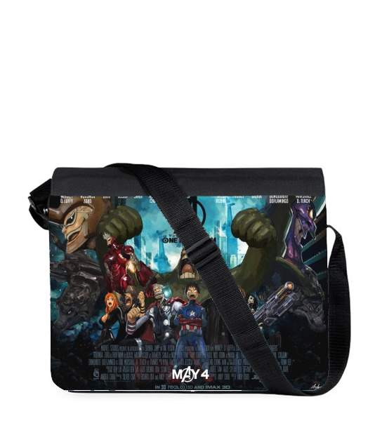 Sac bandoulière - besace pour One Piece Mashup Avengers