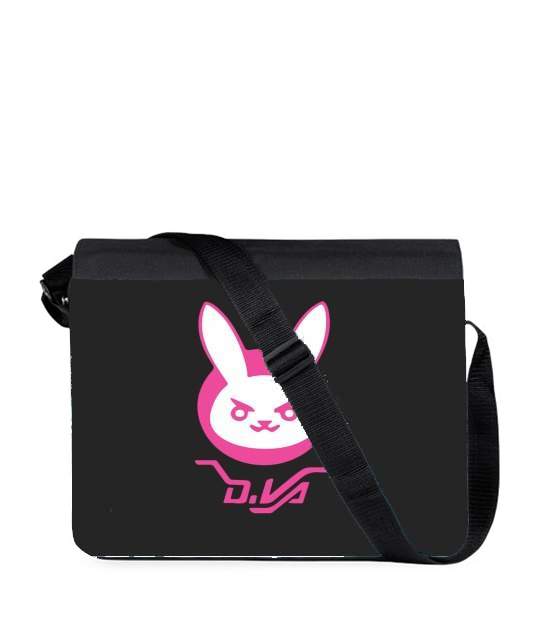 Sac bandoulière - besace pour Overwatch D.Va Bunny Tribute Lapin Rose