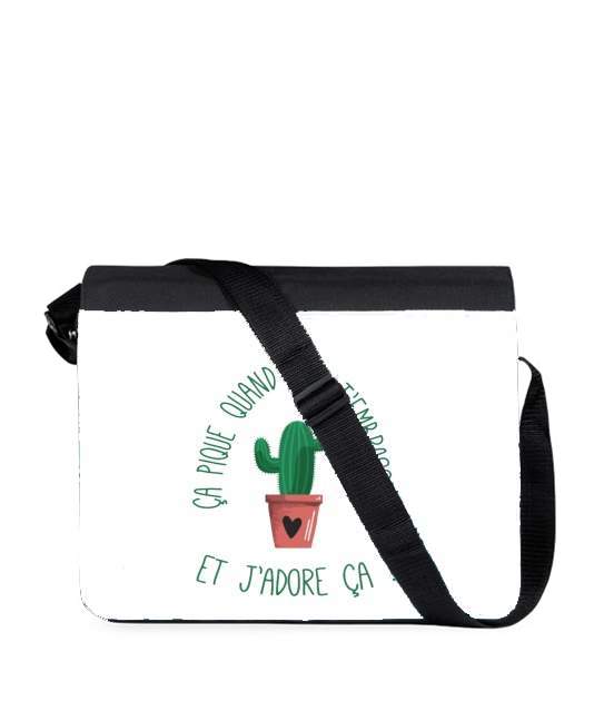 Sac bandoulière - besace pour Pique comme un cactus