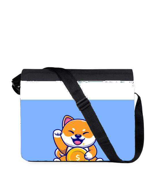 Sac bandoulière - besace pour Shiba Inu Crypto