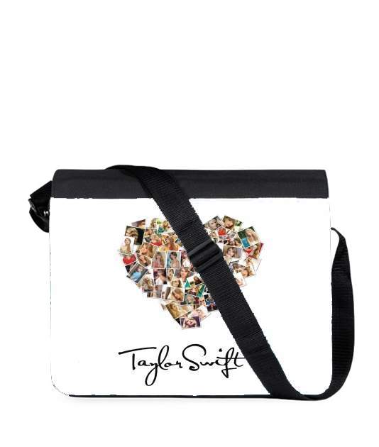 Sac bandoulière - besace pour Taylor Swift Love Fan Collage signature