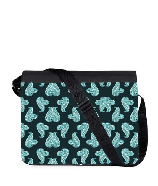 Sac bandoulière - besace pour turquoise waves