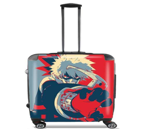 Sacs ordinateur à roulettes pour Bakugo Katsuki propaganda art