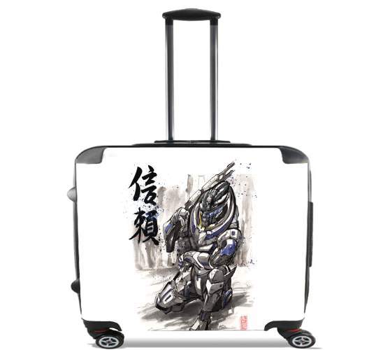 Sacs ordinateur à roulettes pour Garrus Vakarian Mass Effect Art