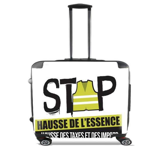 Sacs ordinateur à roulettes pour Gilet Jaune Stop aux taxes