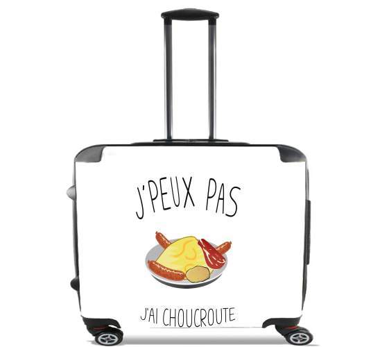 Sacs ordinateur à roulettes pour Je peux pas j'ai choucroute