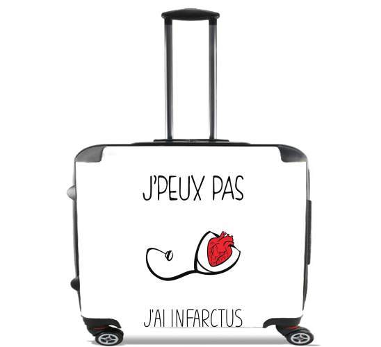 Sacs ordinateur à roulettes pour Je peux pas j'ai infarctus Maladie du coeur