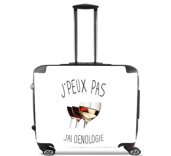 Sacs ordinateur à roulettes pour Je peux pas j'ai oenologie