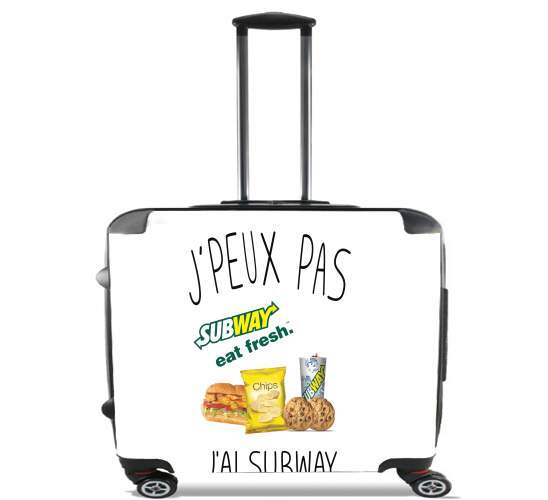 Sacs ordinateur à roulettes pour Je peux pas j'ai subway