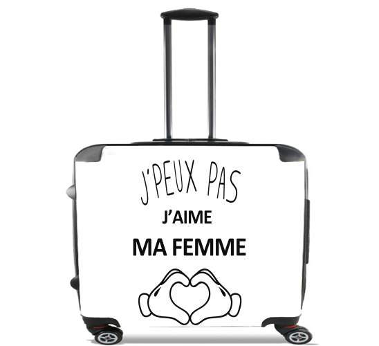 Sacs ordinateur à roulettes pour Je peux pas j'aime ma femme