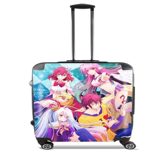 Sacs ordinateur à roulettes pour No Game No Life Fan Manga