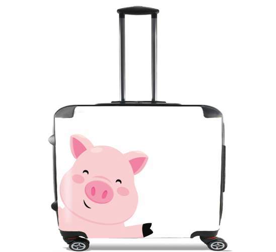 Sacs ordinateur à roulettes pour Cochon souriant