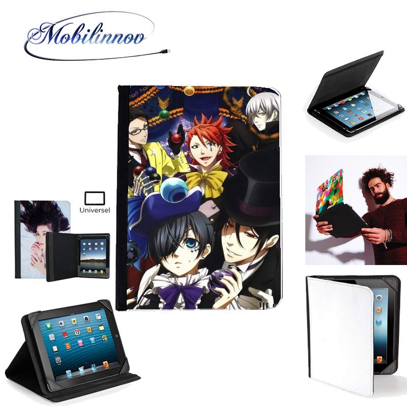 Étui Universel Tablette 7 pouces pour Black Butler Fan Art