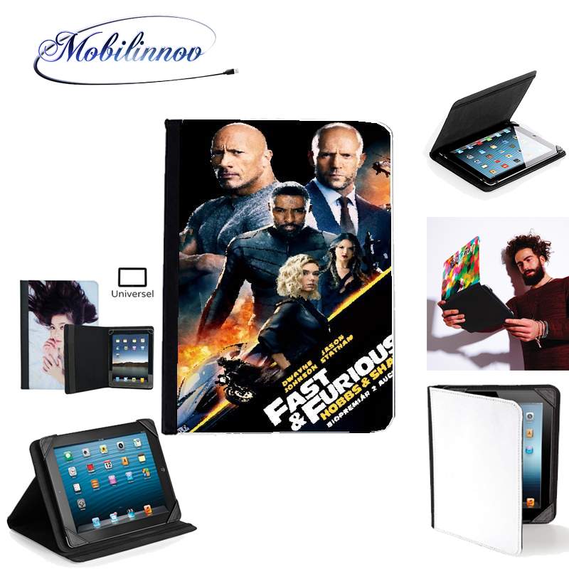 Étui Universel Tablette 7 pouces pour fast and furious hobbs and shaw