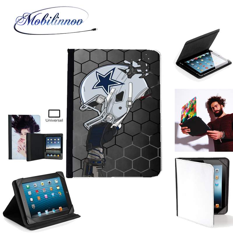 Étui Universel Tablette 7 pouces pour Football Helmets Dallas