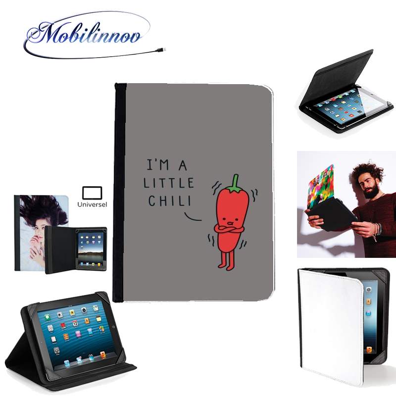 Étui Universel Tablette 7 pouces pour Im a little chili - Piment