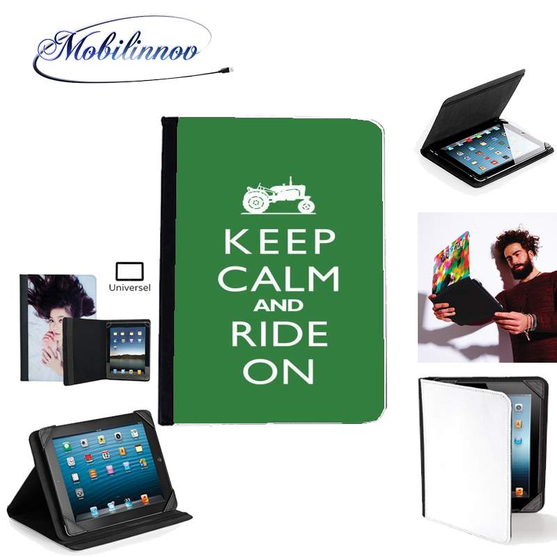 Étui Universel Tablette 7 pouces pour Keep Calm And ride on Tractor