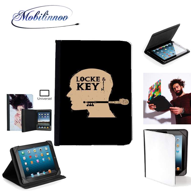 Étui Universel Tablette 7 pouces pour Locke Key Head Art