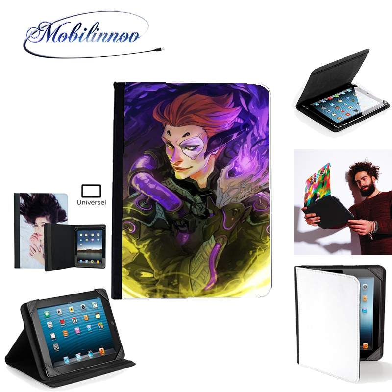 Étui Universel Tablette 7 pouces pour Moira Overwatch art