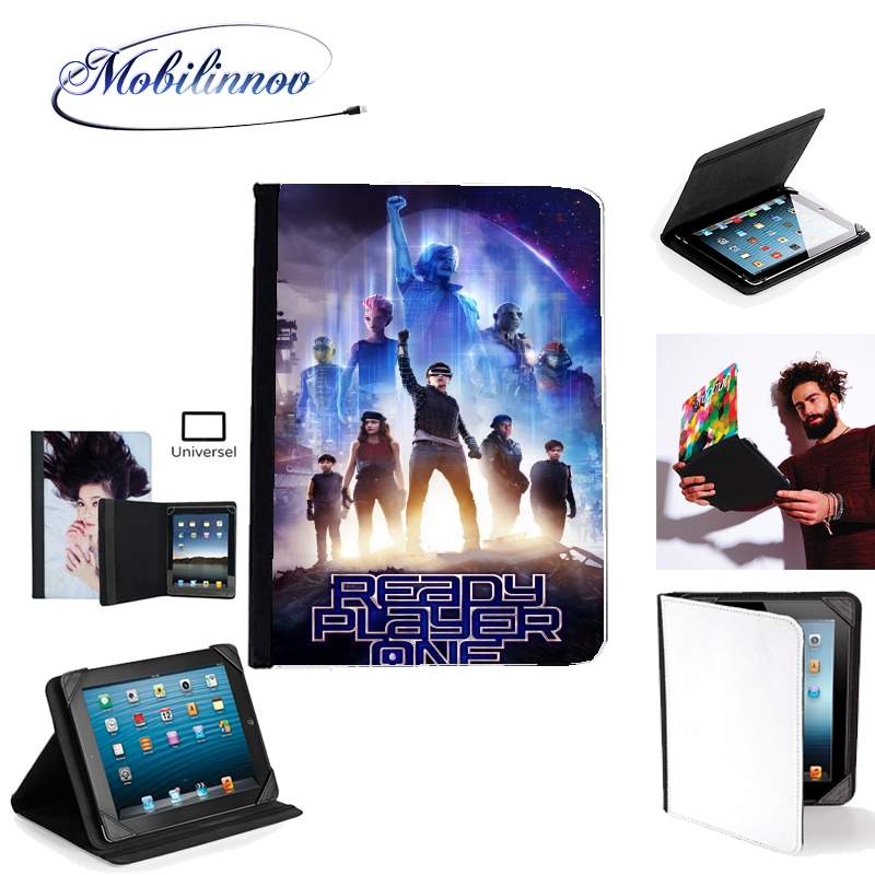 Étui Universel Tablette 7 pouces pour Ready Player One Cartoon Art