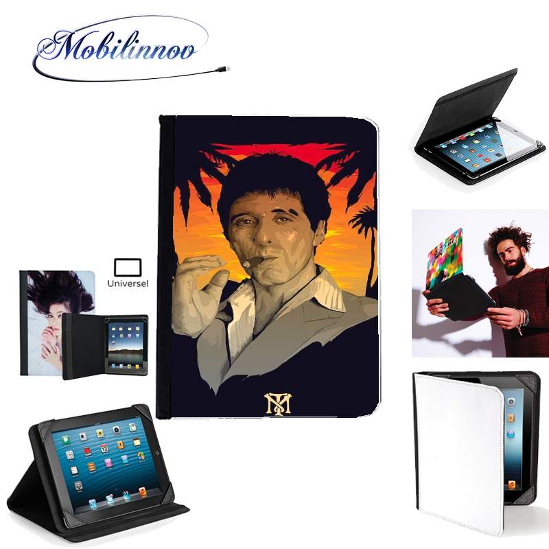 Étui Universel Tablette 7 pouces pour Scarface Tony Montana