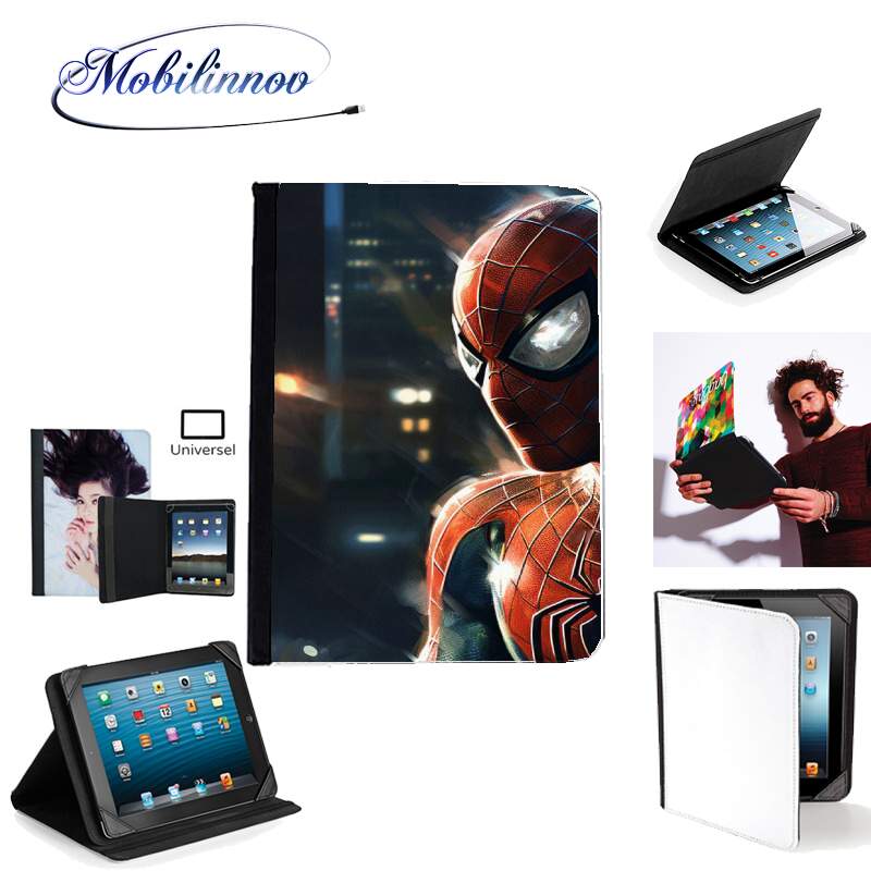 Étui Universel Tablette 7 pouces pour Spidey under rain