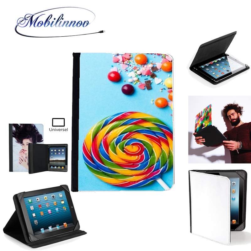 Étui Universel Tablette 7 pouces pour Waffle Cone Candy Lollipop