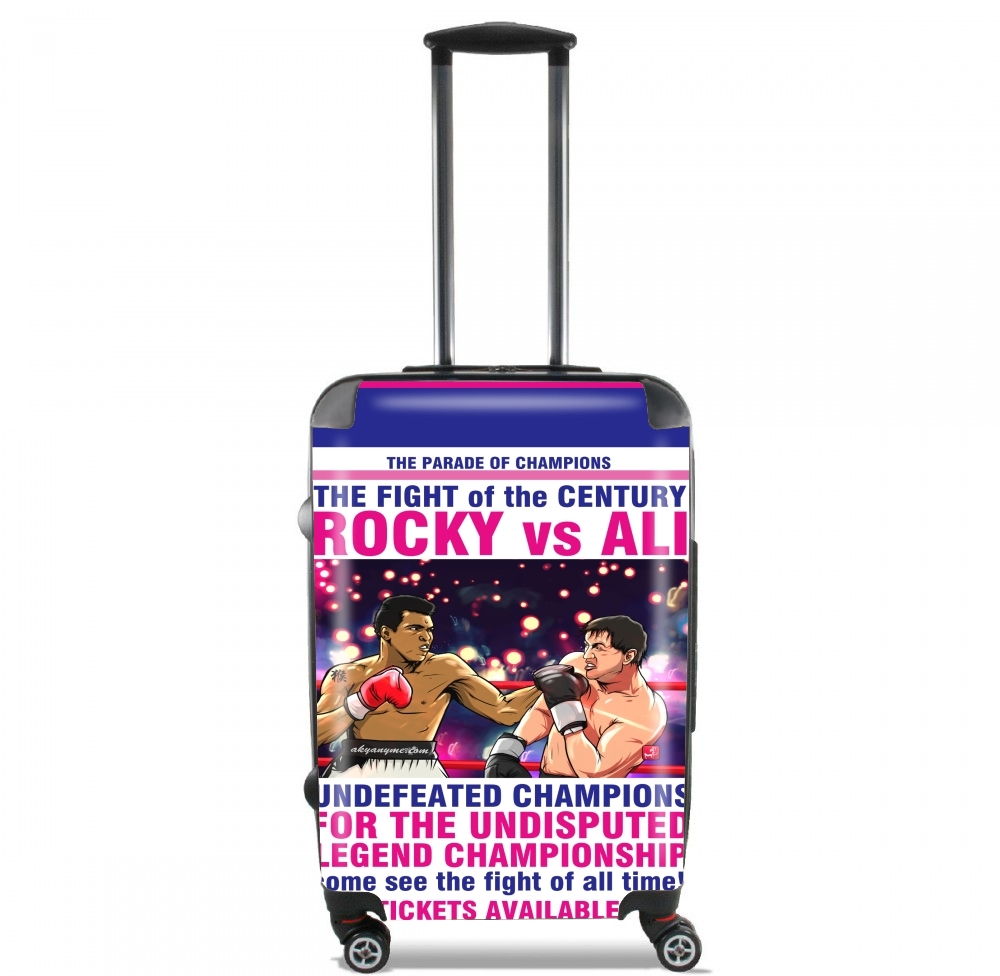 Valise trolley bagage L pour Ali vs Rocky