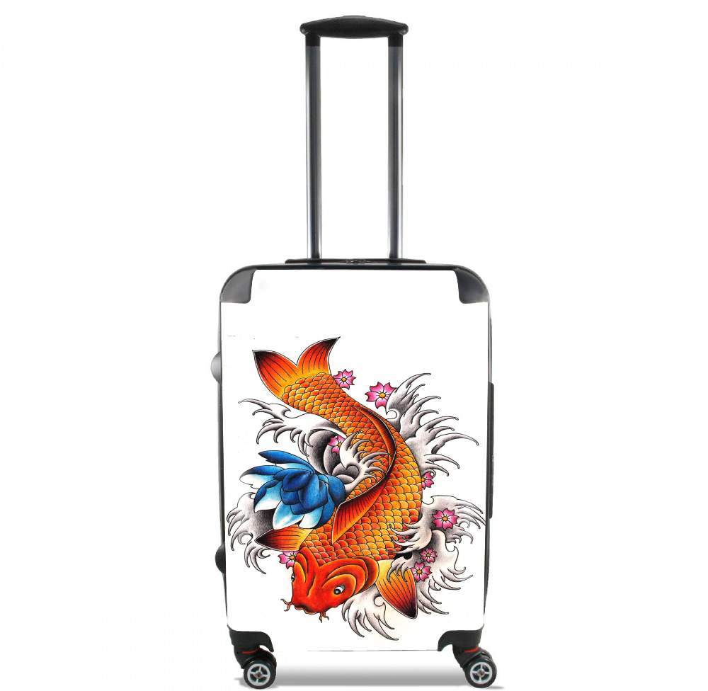 Valise trolley bagage L pour Carpe japonaise