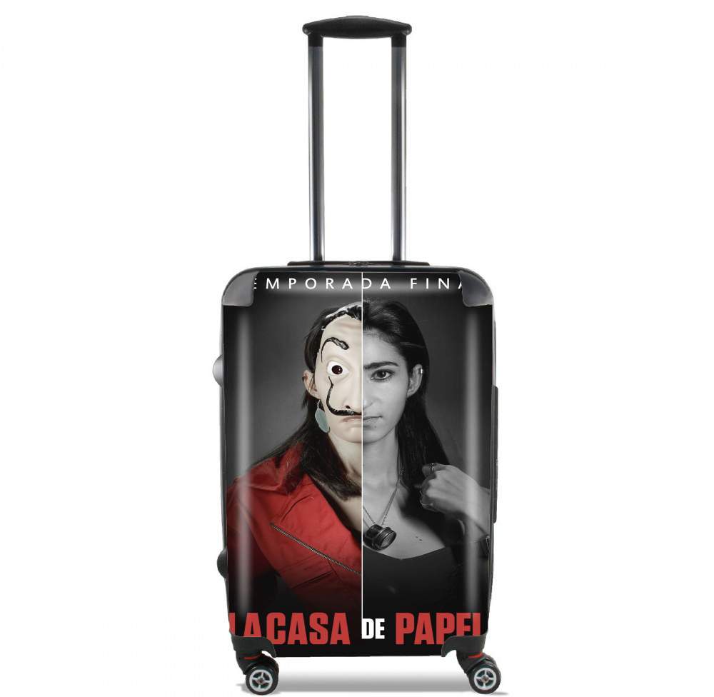 Valise trolley bagage L pour Casa De Papel Nairobi