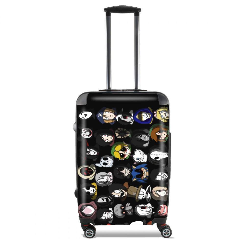 Valise trolley bagage L pour Creepypasta