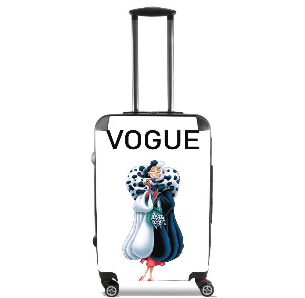 Valise trolley bagage L pour Cruella Dalmatien