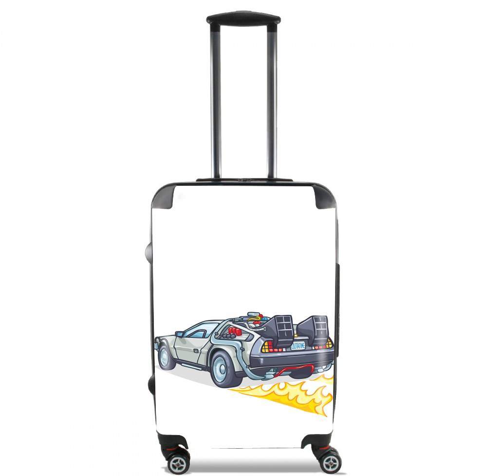 Valise trolley bagage L pour Delorean retour vers le futur