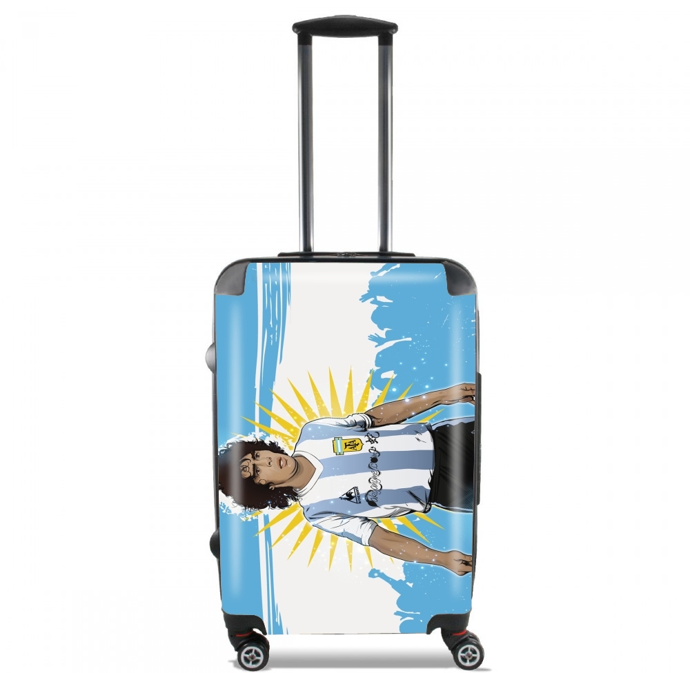 Valise trolley bagage L pour Diego Maradona