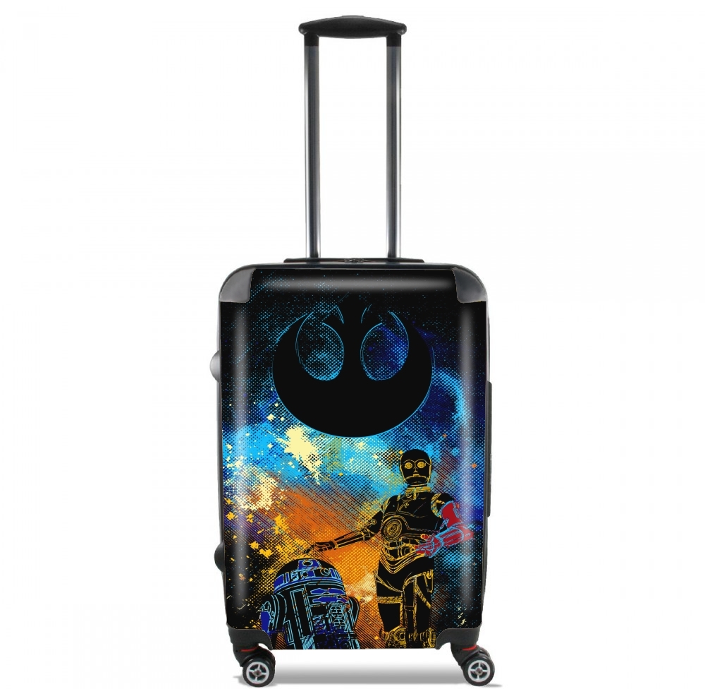 Valise trolley bagage L pour Droids Art