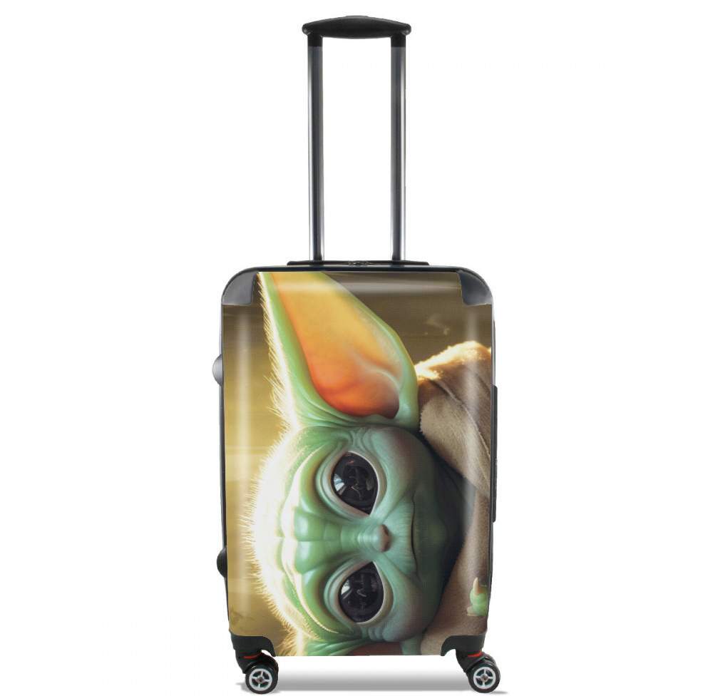 Valise trolley bagage L pour Eyes Kid Grogu