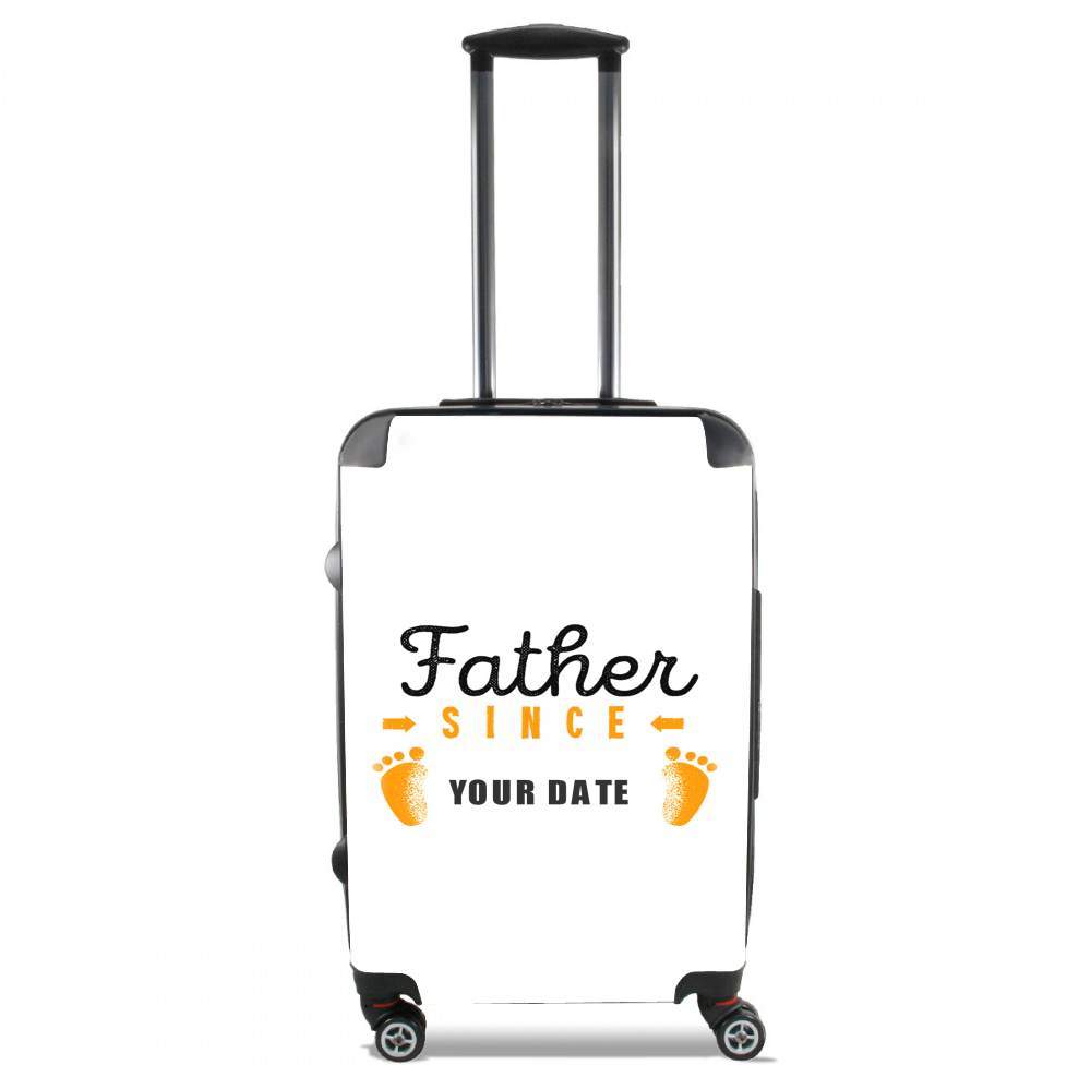 Valise trolley bagage L pour Papa depuis année personnalisable