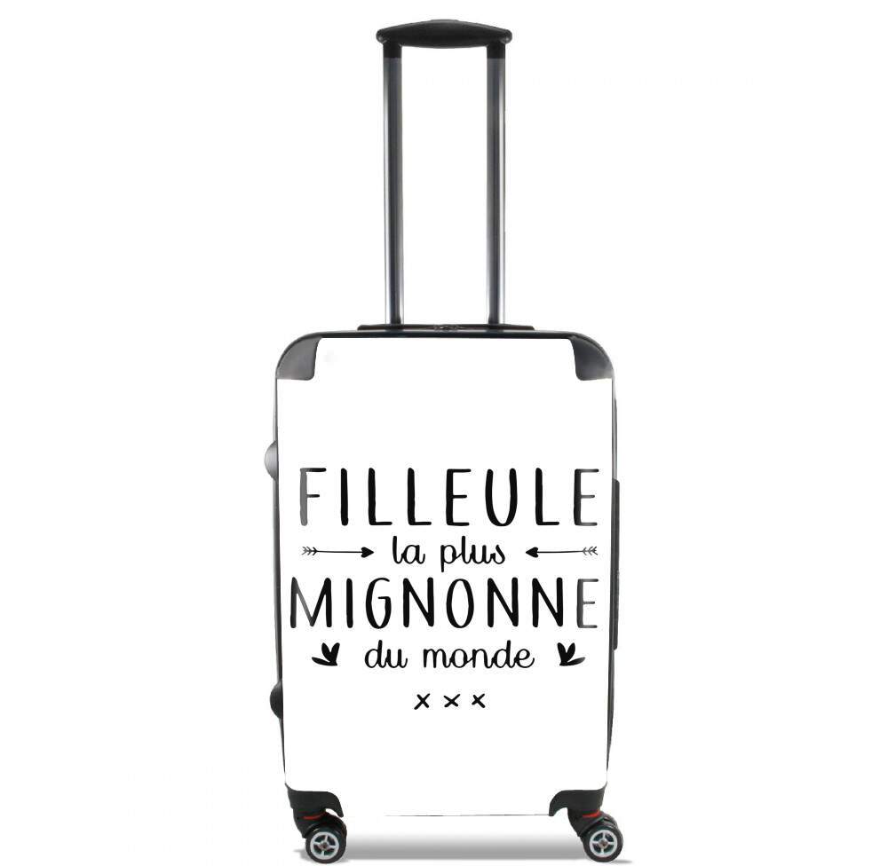 Valise trolley bagage L pour Filleule la plus mignonne du monde