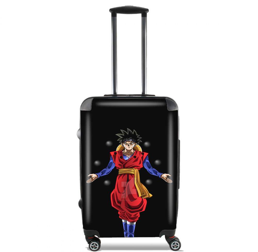 Valise trolley bagage L pour Goku Fusion Luffy