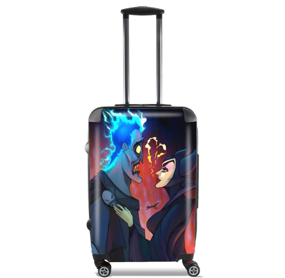 Valise trolley bagage L pour Hades x Maleficent