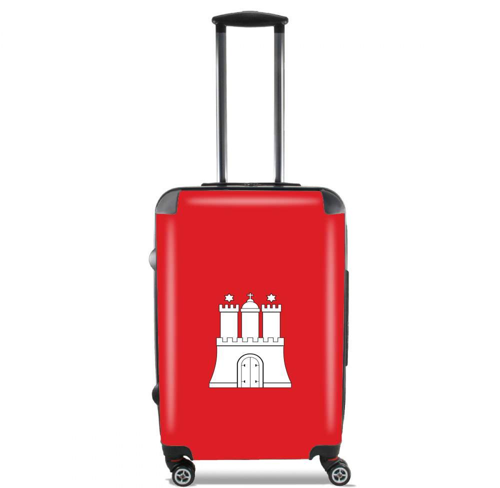 Valise trolley bagage L pour Hamburg Flag