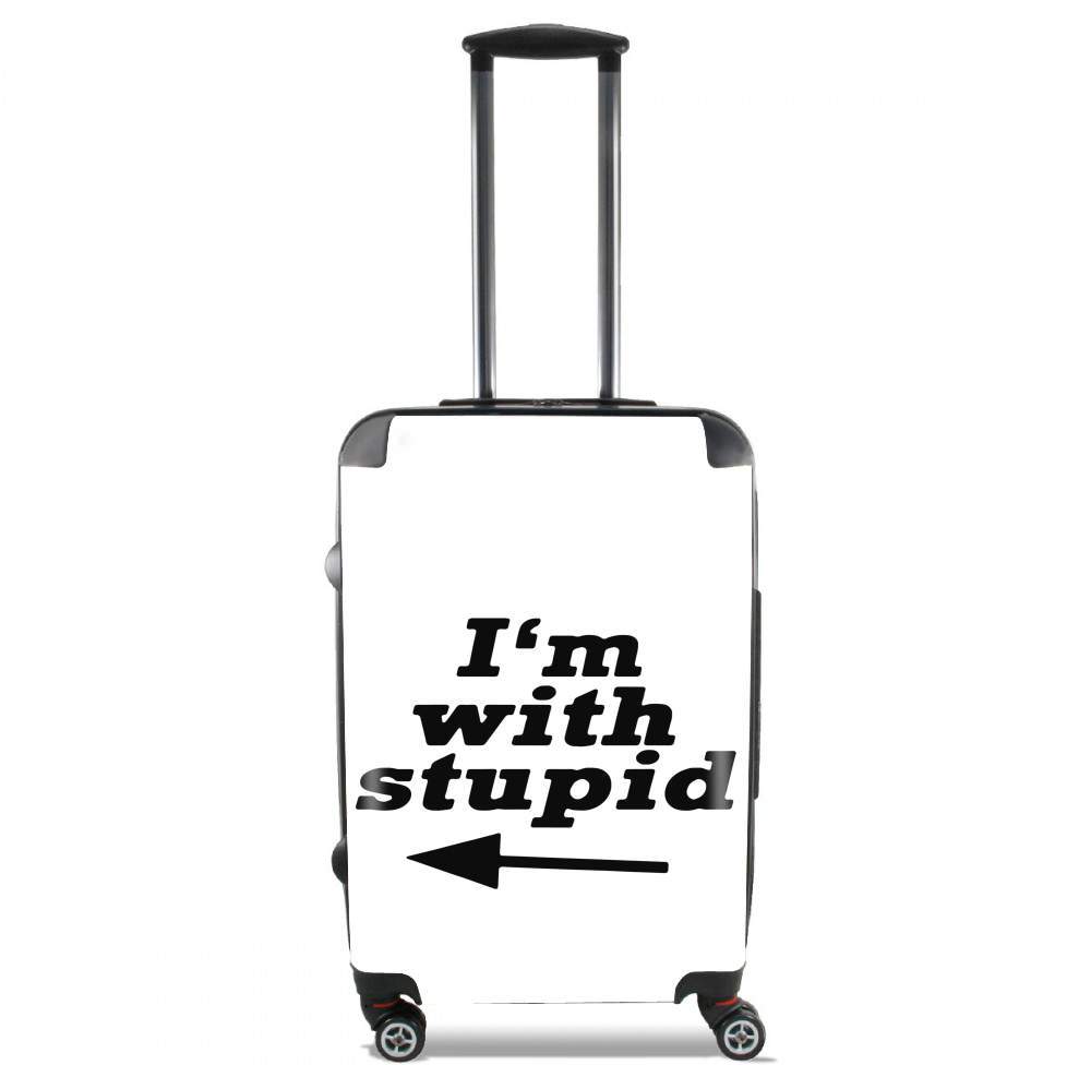 Valise trolley bagage L pour I am with Stupid South Park