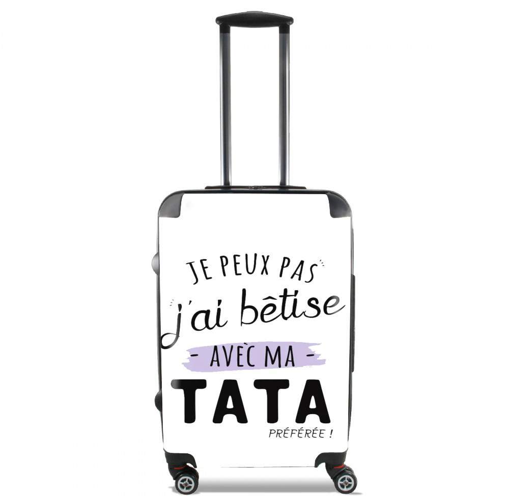 Valise trolley bagage L pour J'peux pas j'ai bêtise avec tata