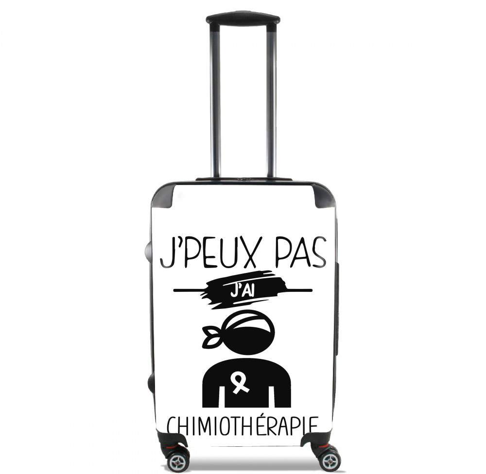 Valise trolley bagage L pour Je peux pas j'ai chimiotherapie