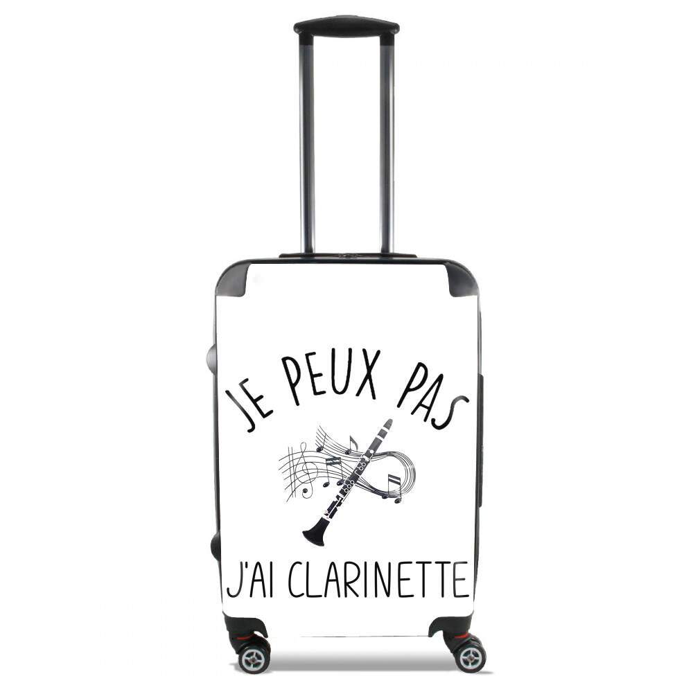 Valise trolley bagage L pour Je peux pas j'ai clarinette