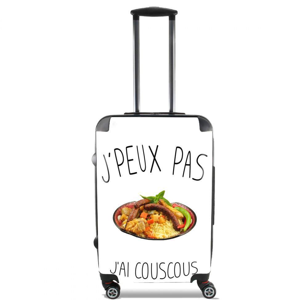 Valise trolley bagage L pour Je peux pas j'ai couscous