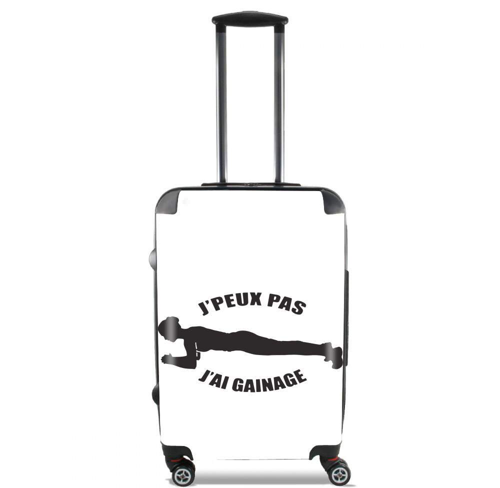 Valise trolley bagage L pour Je peux pas jai gainage