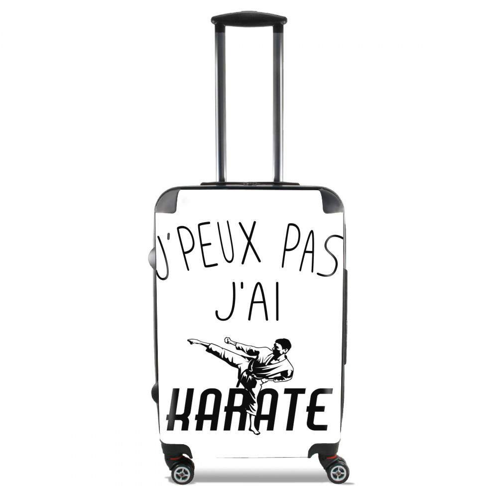 Valise trolley bagage L pour Je peux pas j'ai Karate