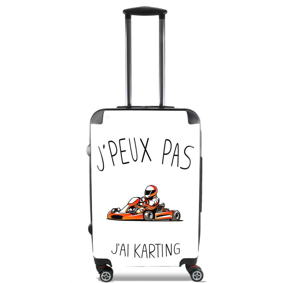 Valise trolley bagage L pour Je peux pas j'ai Karting